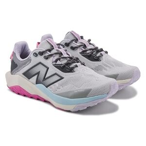 New Balance Women's Light Gray, Pink & Lavender Trail Running Shoes